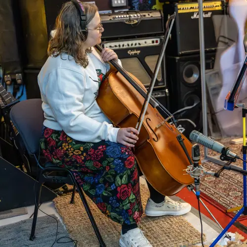 Recording session for Heartwood Vol 1 at Evolution Studios, Cardiff. Photo by Keith Bolton @old_aged_punk