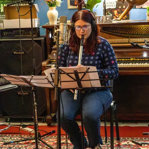Recording session for Heartwood Vol 1 at Evolution Studios, Cardiff. Photo by Keith Bolton @old_aged_punk