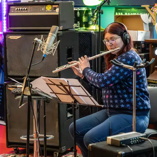 Recording session for Heartwood Vol 1 at Evolution Studios, Cardiff. Photo by Keith Bolton @old_aged_punk