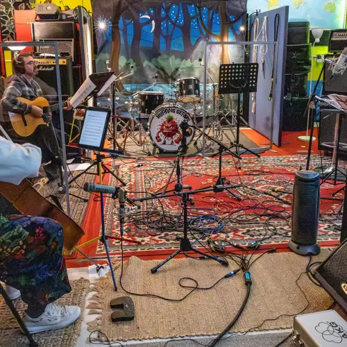 Recording session for Heartwood Vol 1 at Evolution Studios, Cardiff. Photo by Keith Bolton @old_aged_punk