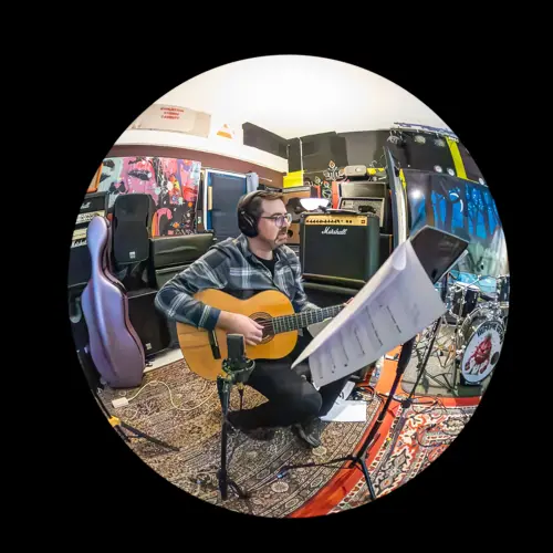 Recording session for Heartwood Vol 1 at Evolution Studios, Cardiff. Photo by Keith Bolton @old_aged_punk