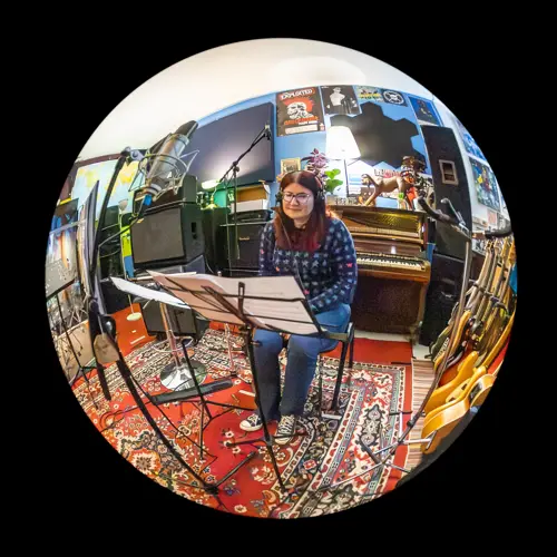 Recording session for Heartwood Vol 1 at Evolution Studios, Cardiff. Photo by Keith Bolton @old_aged_punk