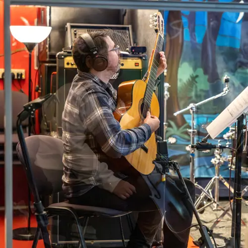 Recording session for Heartwood Vol 1 at Evolution Studios, Cardiff. Photo by Keith Bolton @old_aged_punk
