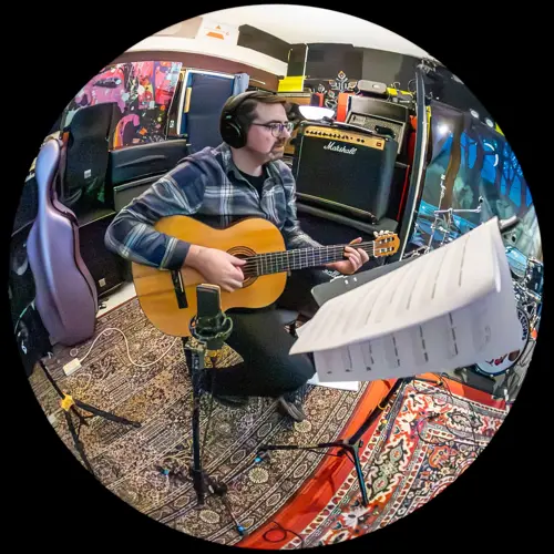 Recording session for Heartwood Vol 1 at Evolution Studios, Cardiff. Photo by Keith Bolton @old_aged_punk