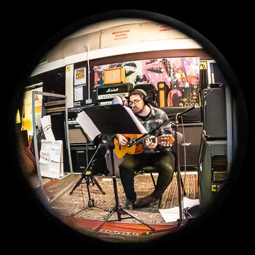 Recording session for Heartwood Vol 1 at Evolution Studios, Cardiff. Photo by Keith Bolton @old_aged_punk