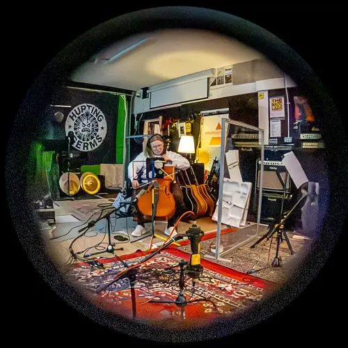 Recording session for Heartwood Vol 1 at Evolution Studios, Cardiff. Photo by Keith Bolton @old_aged_punk