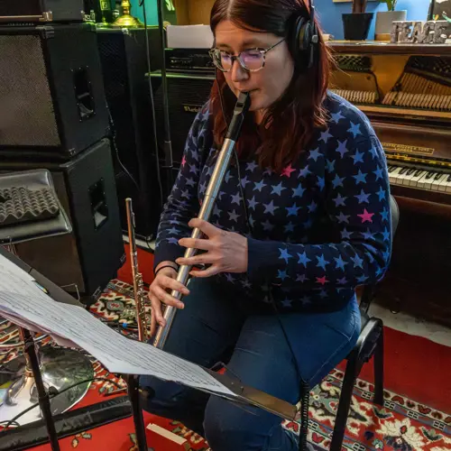 Recording session for Heartwood Vol 1 at Evolution Studios, Cardiff. Photo by Keith Bolton @old_aged_punk
